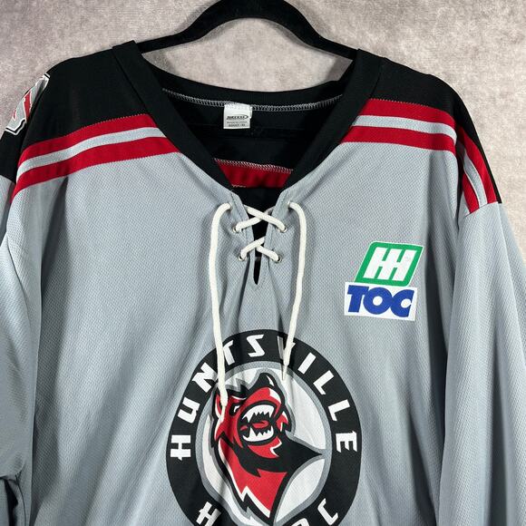 Huntsville Havoc Hockey Promo Jersey Mens Size XL Gray Minor League TOC Sports - Picture 2 of 10